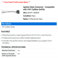 thumbnail image 2 of Ignition Relay Connector - Compatible with 1997 Cadillac DeVille, 2 of 2