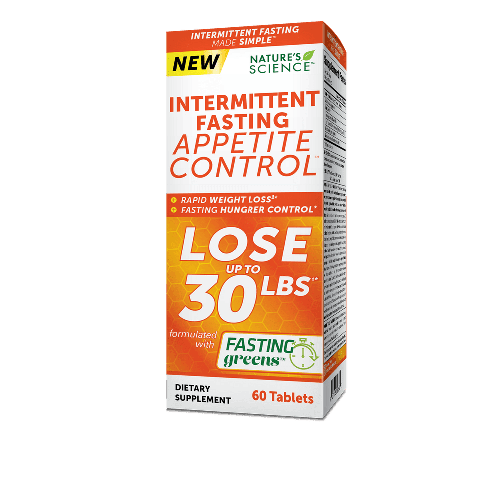 Nature's Science Intermittent Fasting Appetite Control, 60 Count