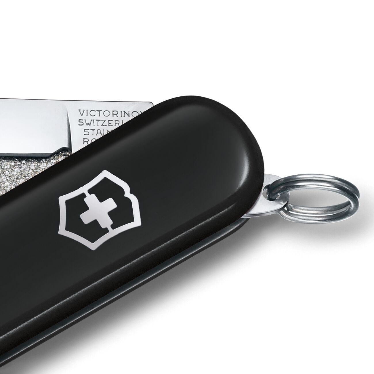 Victorinox Classic SD Swiss Army Knife, 7 Function Compact Pocket Knife, Black