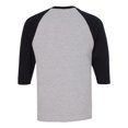 thumbnail image 2 of Gildan Heavy Cotton Raglan Three-Quarter Sleeve T-Shirt, 2 of 4