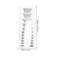 thumbnail image 2 of Raindrops Plated Silver Decorative Guitar Fretboard Stickers Self Adhesive Durable for Musical Instruments, 2 of 6