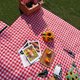 thumbnail image 2 of Manta de picnic extragrande, impermeable, lavable a máquina, resistente a las manchas, sin olores, plegable, triple capa de protección, ideal para playas, jardines, camping y picnics., 2 of 6