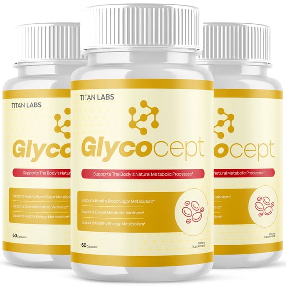 Glycocept Advanced Formula Blood Support for Health and Wellness Glyco Cept 180 Capsules