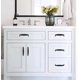 thumbnail image 5 of 10 unidades de manijas de puerta de armario moderno, manijas de aleación de zinc, palo de puerta de muebles retro negro mate, decoración retro para cajón de gabinete, bufé Wi Feliz Sencillez, 5 of 5