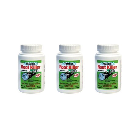Roebic FRK Foaming Root Killer, 1-Pound Pack of 3