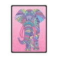 thumbnail image 1 of RYLABLUE Couverture en Polaire Éléphant Couverture 58x80 Pouces, 1 of 1