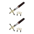 thumbnail image 1 of Qarigey Billiards Pool Cue Bridge Stick with Bridge Head Brass for Snooker Accessory Type2 NO2, 1 of 4