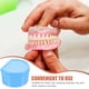 thumbnail image 5 of EeaseMX Caja para el cuidado de dentaduras postizas, estuche para guardar dentaduras postizas, filtro con orificio para usar dentaduras postizas (azul), 5 of 8