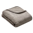 thumbnail image 2 of Thesis Home Etched Faux Fur Berber Throw, 2 of 5