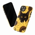 thumbnail image 3 of Black Cat with Sunflowers Phone Case – Cute & Vibrant Floral Phone Case for iPhone 16 15 14 13 12 11 Pro Max Plus Mini, 3 of 6