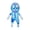 Blue, variant on Topoo Hot Pink Glitter Humanoid Squeeze Gadget Stress Management Tool Event Accessory Celebration Supply 3.94 Inch