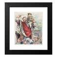 thumbnail image 2 of Udo Keppler 20x22 Black Modern Framed Museum Art Print Titled - The Crown Prince (1906), 2 of 5