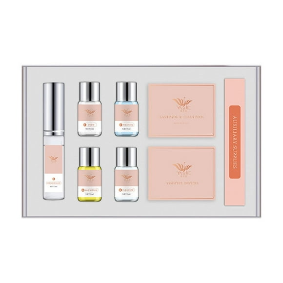 Fawoonu YASIJIE Lash Lift Kit - Easy DIY Eyelash Perm with Keratin, Includes All Essentials for Stunning Curled Lashes and Brows