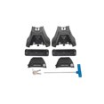 thumbnail image 2 of Rhino-Rack USA Roof Rack Mounting Kit RLKVAH Black; Set Of 2; With Keys, 2 of 2
