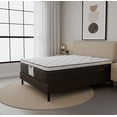 thumbnail image 3 of Colchon King Size Restonic Ortopedico MoonCare + Box Tapiz Tela Cafe + 2 Almohadas Standart, 3 of 5