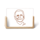 thumbnail image 1 of Introducción al arte personal del Presidente estadounidense Biden Pantalla de escritorio fotográfica de madera, 1 of 4