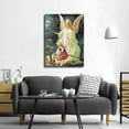thumbnail image 2 of Guardian Angel of God Poem - Children on Bridge Poster Wall Art Canvas Print Picture Home Bedroom Decor Gift, 2 of 3