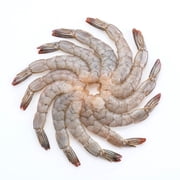 Today Gourmet Uncooked Black Tiger Shrimp - Peeled, Headless - 16/20 (5lb Pkg)
