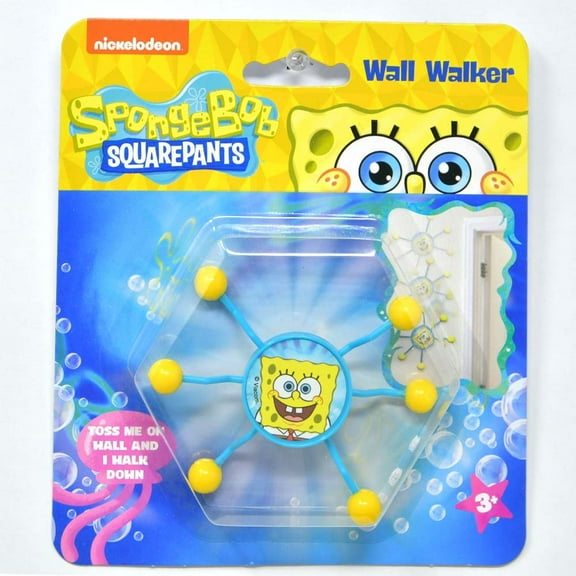 Spongebob Licensed Wall Walker on Blister Card