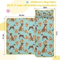 thumbnail image 5 of Boxer Dog Pitbull Terriers Dog and Pizza Toddler Nap Mats for Kids Preschool,Sleeping Mat Bag or Kids,Toddler Sleeping Bag,Toddler Nap Mat or Daycare, 5 of 6