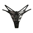 thumbnail image 3 of BKQCNKM Panty Liners For Women Women'S Panties Underwear Ladies Pants Thong Briefs Women Lace Thong Panties Panties For Women, 3 of 3