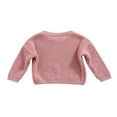 thumbnail image 2 of Toddler Boys Girls Knit Sweater Oversized Sweatshirt Fall Winter Pullover Tops, 2 of 6