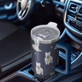 thumbnail image 6 of OBREWU West Highland White Terrier Tumbler with Handle and Lid,West Highland White Terrier 40oz Double Wall Vacuum Insulated Tumbler,Cups Gift for Women and Men, 6 of 7