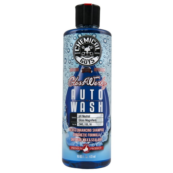 Chemical Guys GlossWorkz Intense Gloss Booster and Paintwork Cleanser 16 Fl. Oz.