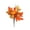 A, variant on Fall Stems Artificial Maple Leaf Branches, Autumn Fake Maple Leaves & Pumpkin Cutting Branch Decor, Thanksgiving Halloween Faux Pumpkins Stem Picks for Indoor Outdoor Harvest Festival