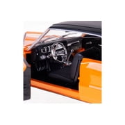 1965 Pontiac GTO, Orange - Maisto 31885OR - 1/18 scale Diecast Model Toy Car