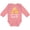 Mauve, variant on Inktastic Gigi Loves Me Girls Giraffe Granddaughter Girls Long Sleeve Baby Bodysuit