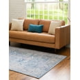 thumbnail image 4 of Unique Loom Timeless Collection Area Rug - Thaddeus (2' x 3' Rectangle Blue/Gray), 4 of 9