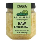Brine-Craft Probiotic Raw Sauerkraut, 16 oz