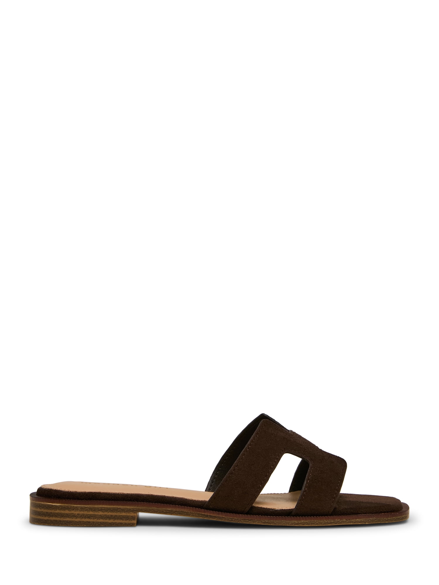 Madden Girl Women's Hailey Flat Slide Sandal