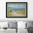 thumbnail image 2 of IDEA4WALL Premium Frame Wall Art Path Through The Corn at Pourville by Claude Monet Fine Art Historic Cultural Illustrations Impressionism Scenic Colorful Artwork for Home Decor - 26"x36" Black, 2 of 5
