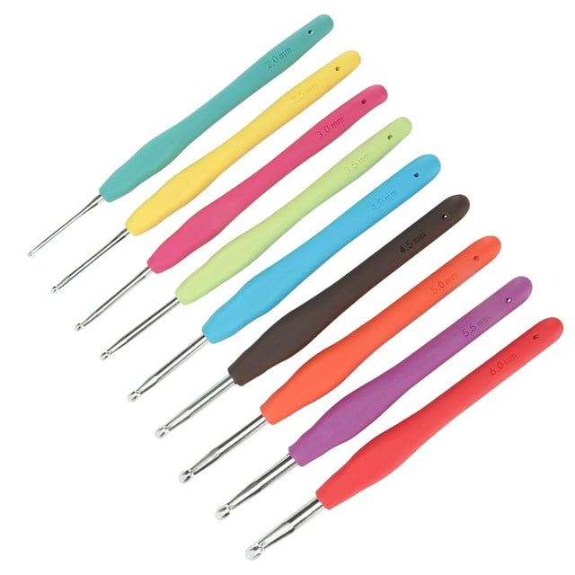Crochet Needle, Convenient Crochet Hook Set Non-slip Practical For General Purpose For Knitting For Professional Use For Household
