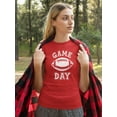thumbnail image 2 of Game Day Football T-Shirt Women -Smartprints Designs, Female Small, 2 of 4