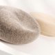 thumbnail image 2 of SZTXJ Beret big head circumference wide side woolen hat Korean version of one hundred knitting pumpkin hat Camel, 2 of 5