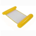 thumbnail image 2 of Pool Floaties for Adults, Inflatable Pool Float Portable Floating Water Hammock Pool Floaties with Bottom Mesh for Vacation Fun and Rest, 2 of 5