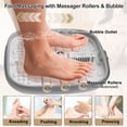 thumbnail image 4 of Collapsible Foot Spa Bath with Heat, Temperature Control, Massage Rollers, Bubble & Pedicure Kit, Portable Foot Massage for Relaxation, 4 of 13