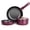 Purple, variant on Walchoice 5Pcs Pots and Pans Set, Granite Nonstick Cookware Set with Detachable Handle, Stackable Kitchen Cooking Set with Saucepan Frying Pans, Induction Compatible & Oven Safe - Purple