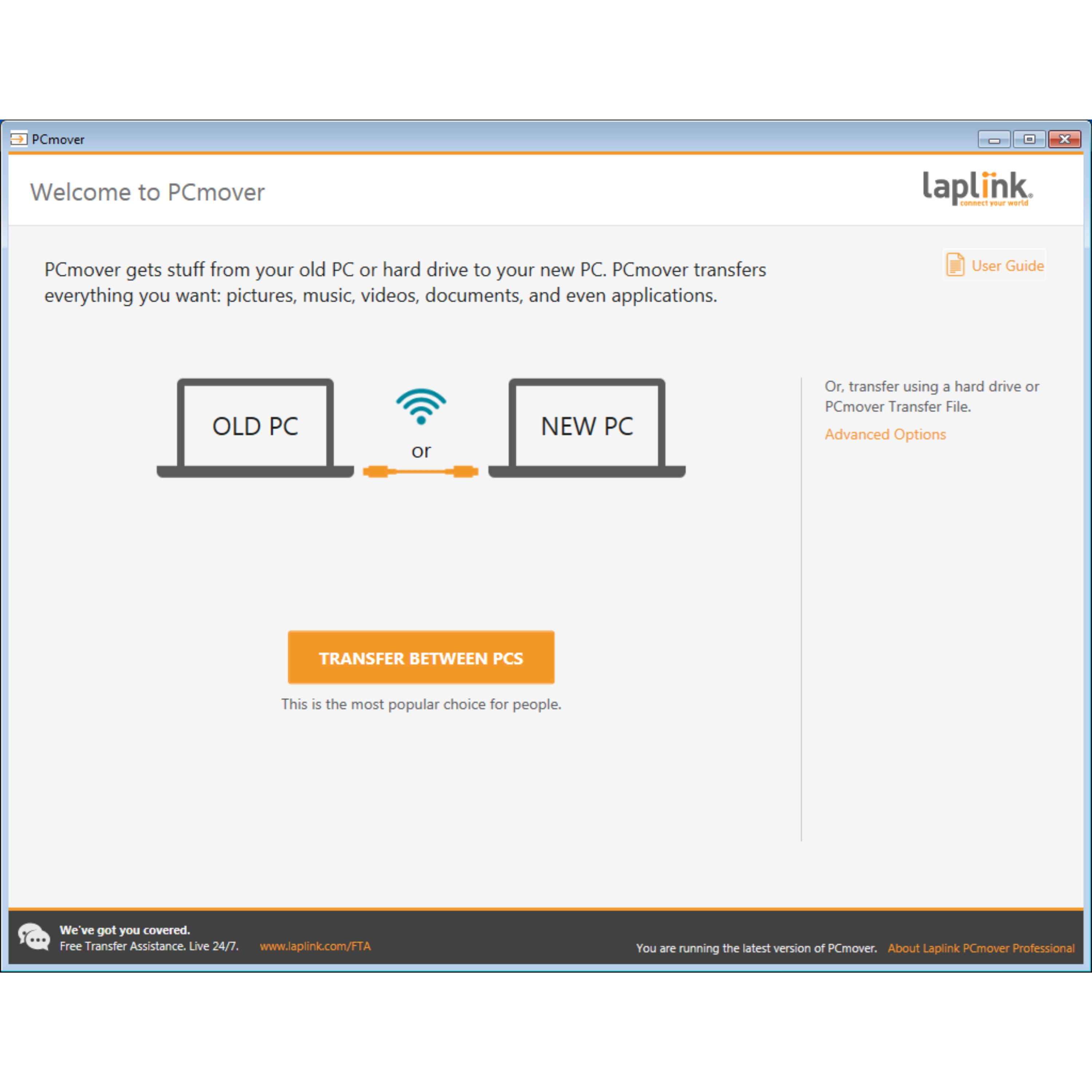 Laplink PCmover Professional 11 - 2 Use [Digital Download]