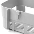 thumbnail image 4 of Estante organizador de almacenamiento para baño adhesivo, color blanco, para ducha y montaje en pared, 4 of 5