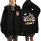 thumbnail image 1 of Sudaderas Y2k de los años 90 con cremallera de Minnie, sudaderas con capucha de Mickey Mouse y Disney, chaqueta Harajuku para mujer, ropa de calle de dibujos animados Unisex, 1 of 1