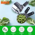 thumbnail image 5 of Mangos Magnéticos Tazas Medidoras De Acero Inoxidable De 7 Piezas Aparatos De Cocina Negros Para Medir Ingredientes Líquidos Y Secos Cocinar Y Hornear, 5 of 5