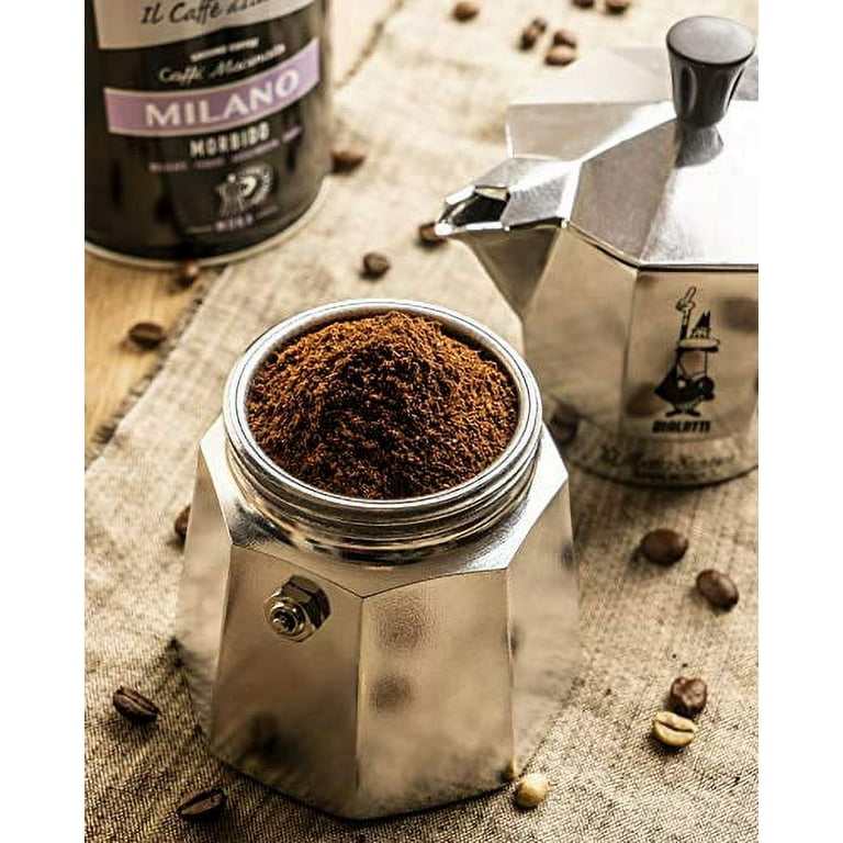 Bialetti Moka Express Export Espresso Maker, 4 Tassen,0.19  liters, Silver: Drip Coffeemakers: Home & Kitchen