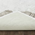 thumbnail image 3 of VHC Brands Ashmont Farmhouse 20"x30" Bathmat Creme Ruched Ruffle Cotton Solid Color Rectangle Bath Decor, 3 of 5