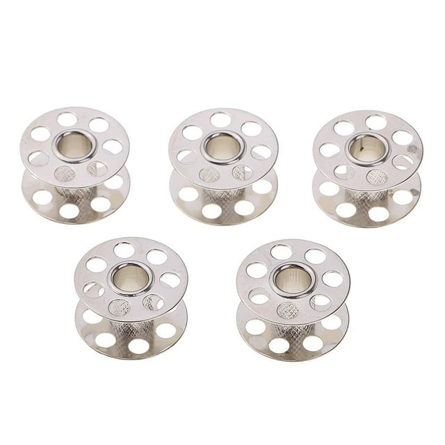 5x Sewing Machine Bobbins Metal Bobbins for Household Machines