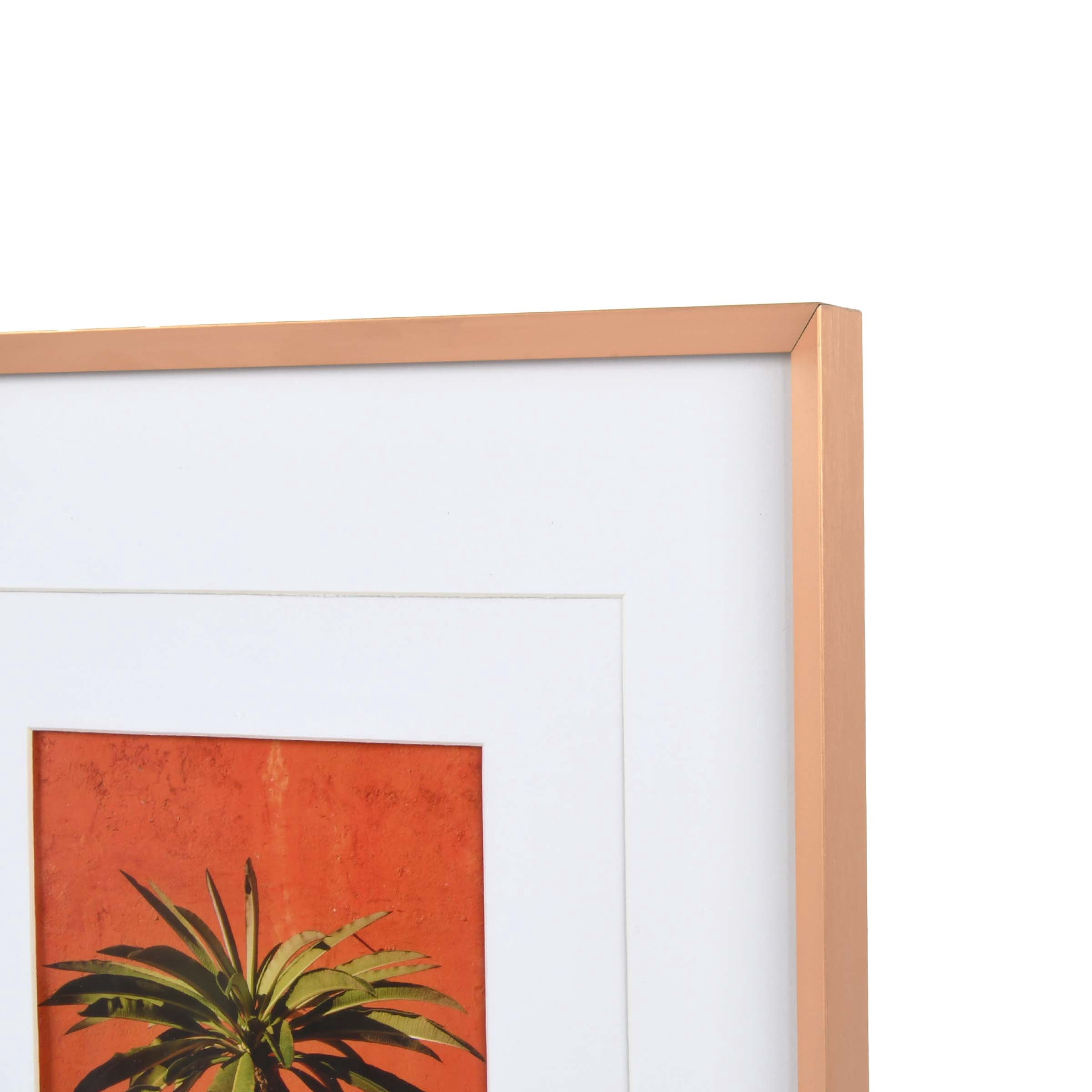 Prinz 11"x14" Double Matted for 8"x10" or 5"x7" Metal Table Top Picture Frame in Gold, 2 Pack