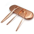 thumbnail image 1 of Stainless steel tongue scraper, 1 of 5